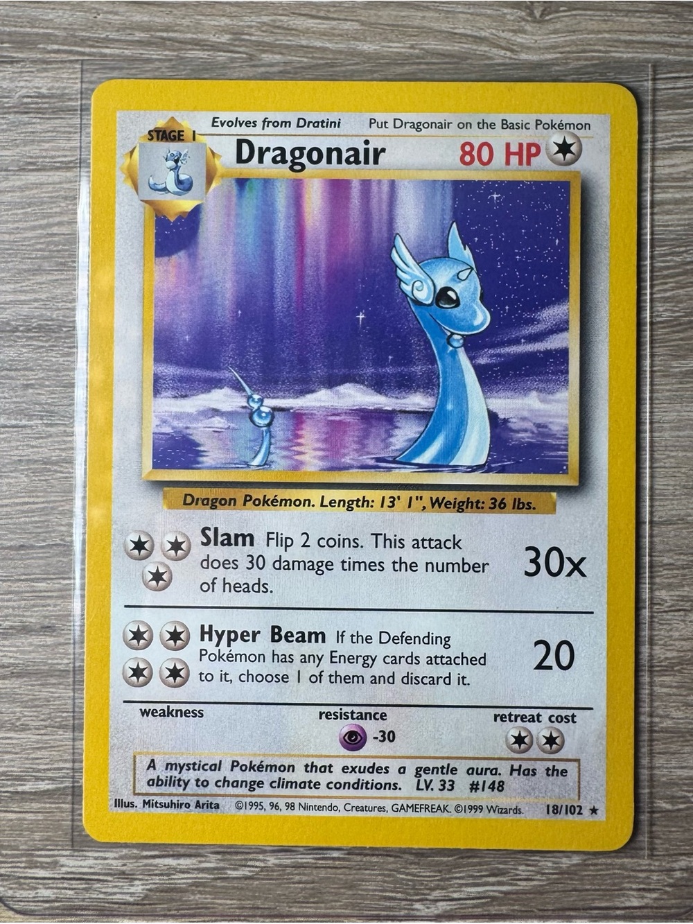 Dragonair #18/Pokemon Base Set